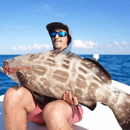 Black Grouper Fishing in Coral Gables, Florida