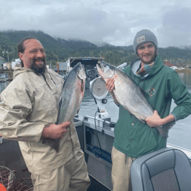 Salmon Fishing and Crabbing Combo