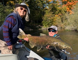 Chinook Salmon Fishing in Traverse City, Michigan