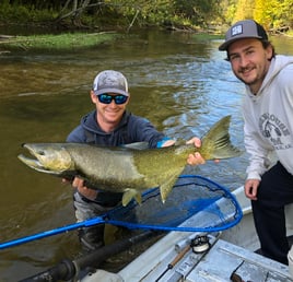 Chinook Salmon Fishing in Traverse City, Michigan