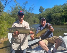 Chinook Salmon Fishing in Traverse City, Michigan