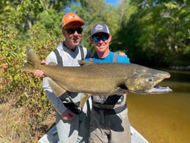 Chinook Salmon Fishing in Traverse City, Michigan