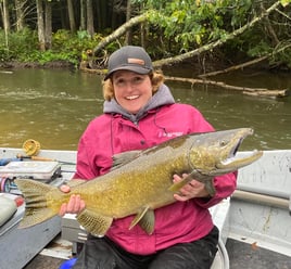 Chinook Salmon Fishing in Traverse City, Michigan