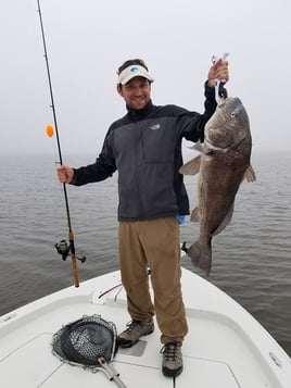 Black Drum Fishing in Saint Bernard, Louisiana