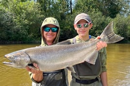 Chinook Salmon Fishing in Traverse City, Michigan