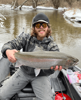 Rainbow Trout Fishing in Traverse City, Michigan