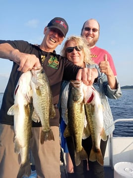 Lake Toho Largemouth Bass Run