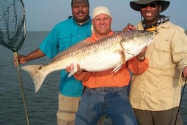 Redfish Fishing in Port Sulphur, Louisiana