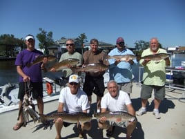 Redfish Fishing in Port Sulphur, Louisiana