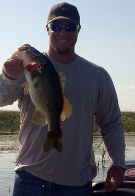 Largemouth Bass Fishing in Okeechobee, Florida