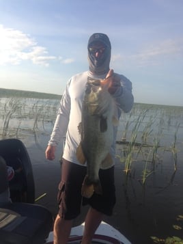 Largemouth Bass Fishing in Okeechobee, Florida