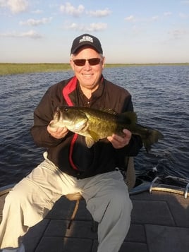 Largemouth Bass Fishing in Okeechobee, Florida