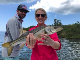 Snook Fishing in Holmes Beach, Florida