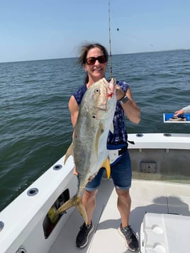 Jack Crevalle Fishing in Biloxi, Mississippi