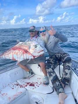 African Pompano Fishing in Miami Beach, Florida