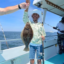 Flounder Fishing in Port Washington, New York