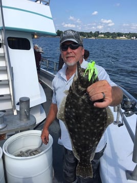 Flounder Fishing in Port Washington, New York