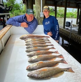 Redfish Fishing in Saint Bernard, Louisiana