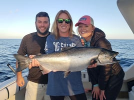 Chinook Salmon Fishing in Manistee, Michigan