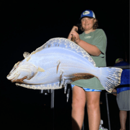 Flounder Gigging in Apalachee Bay, FL