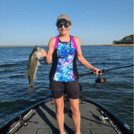 Largemouth Bass Fishing in Bastrop, Texas