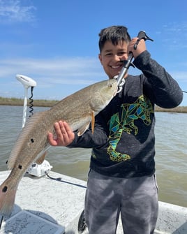 Redfish Fishing in Freeport, Texas