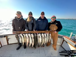 Half day fishing charter out of Kenosha Wisconsin