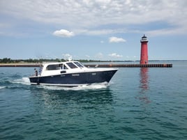 Half day fishing charter out of Kenosha Wisconsin