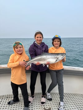 Half day fishing charter out of Kenosha Wisconsin