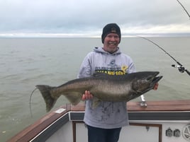 Half day fishing charter out of Kenosha Wisconsin