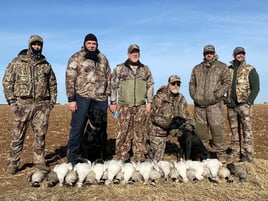 West Texas Plains Goose Hunting