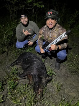 Hog Fishing in Palestine, Texas