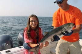 Cape Cod Bay Bass and Bluefish trip