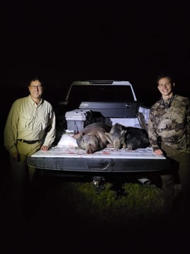 Night Vision Hog Hunts