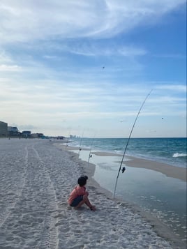 Surf fishing