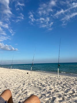 Surf fishing