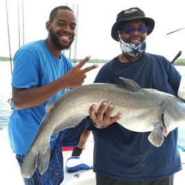 Blue Catfish Fishing in San Antonio, Texas