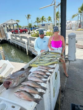 Mahi Mahi, Mangrove Snapper, Snowy Grouper Fishing in Key West, Florida