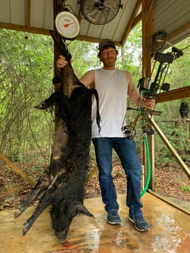 101 - 150 lbs Hog!