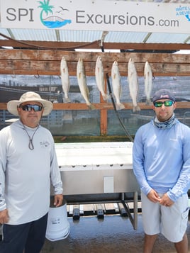 Speckled Trout Fishing in South Padre Island, Texas