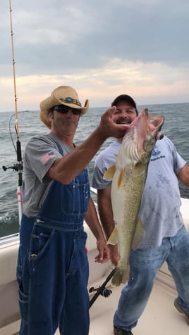 Walleye Fishing in Ashtabula, Ohio