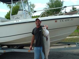 Lake Buchanan Striper Fishing Trip