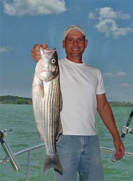 Lake Buchanan Striper Fishing Trip