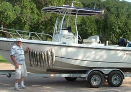 Lake Buchanan Striper Fishing Trip