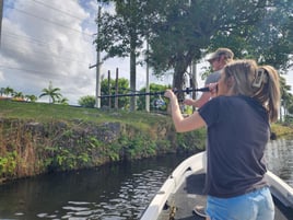 Iguana Blowgun Thriller!