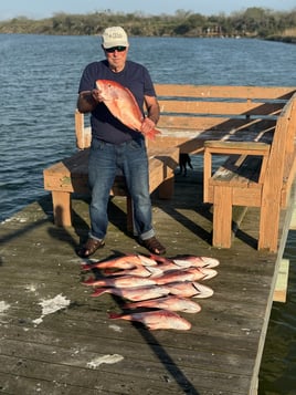 Red Snapper Fishing in Port Isabel, Texas