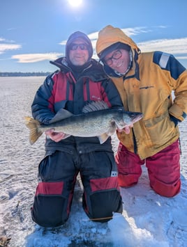 Ice Fishing Illinois - Walleye