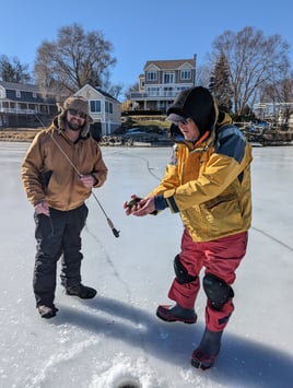 Fox Chain O' Lakes Ice Fishing