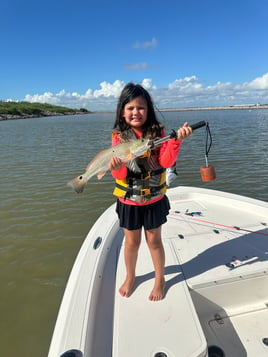 Epic Redfish Pursuit in Galveston