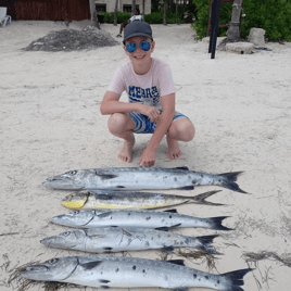 Tulum Deep sea fishing from Akumal Bay